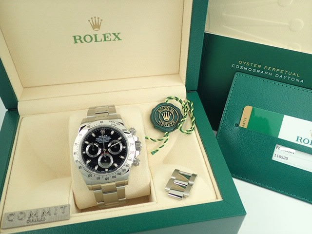 Rolex Daytona Black Dial Random Mirror Buckle