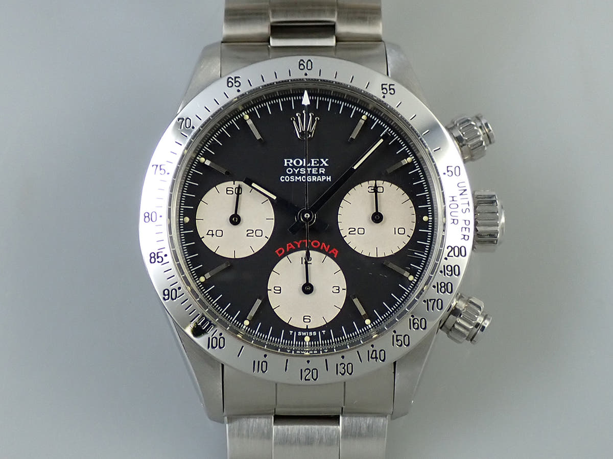 ロレックス デイトナ Ref.6265 ブラック文字盤 中古 94T9V7KS