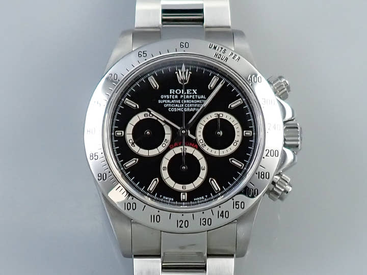 ロレックス デイトナ エルプリメロ Ref.16520 ステンレススチール ブラック文字盤