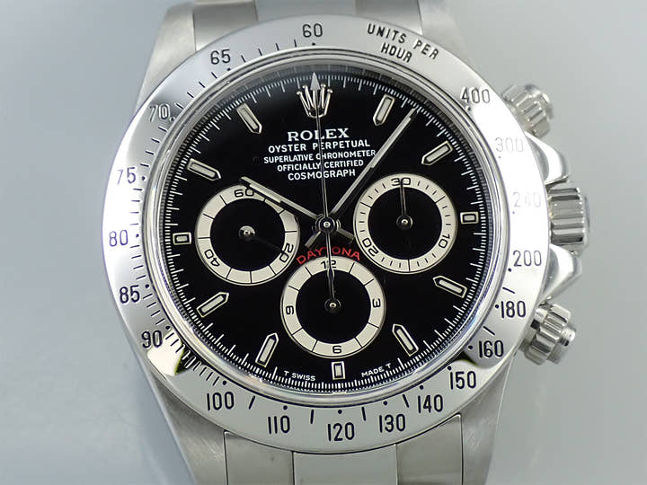ロレックス デイトナ エルプリメロ Ref.16520 ステンレススチール ブラック文字盤