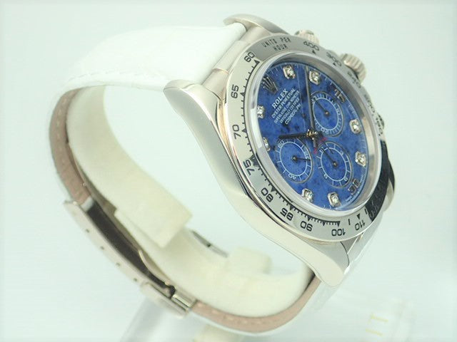 Rolex Cosmograph Daytona Sodalite 8P Diamond