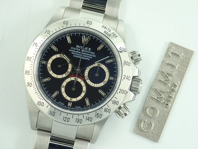 ロレックス デイトナ Ref.16520 ブラック文字盤 中古 daytona-246