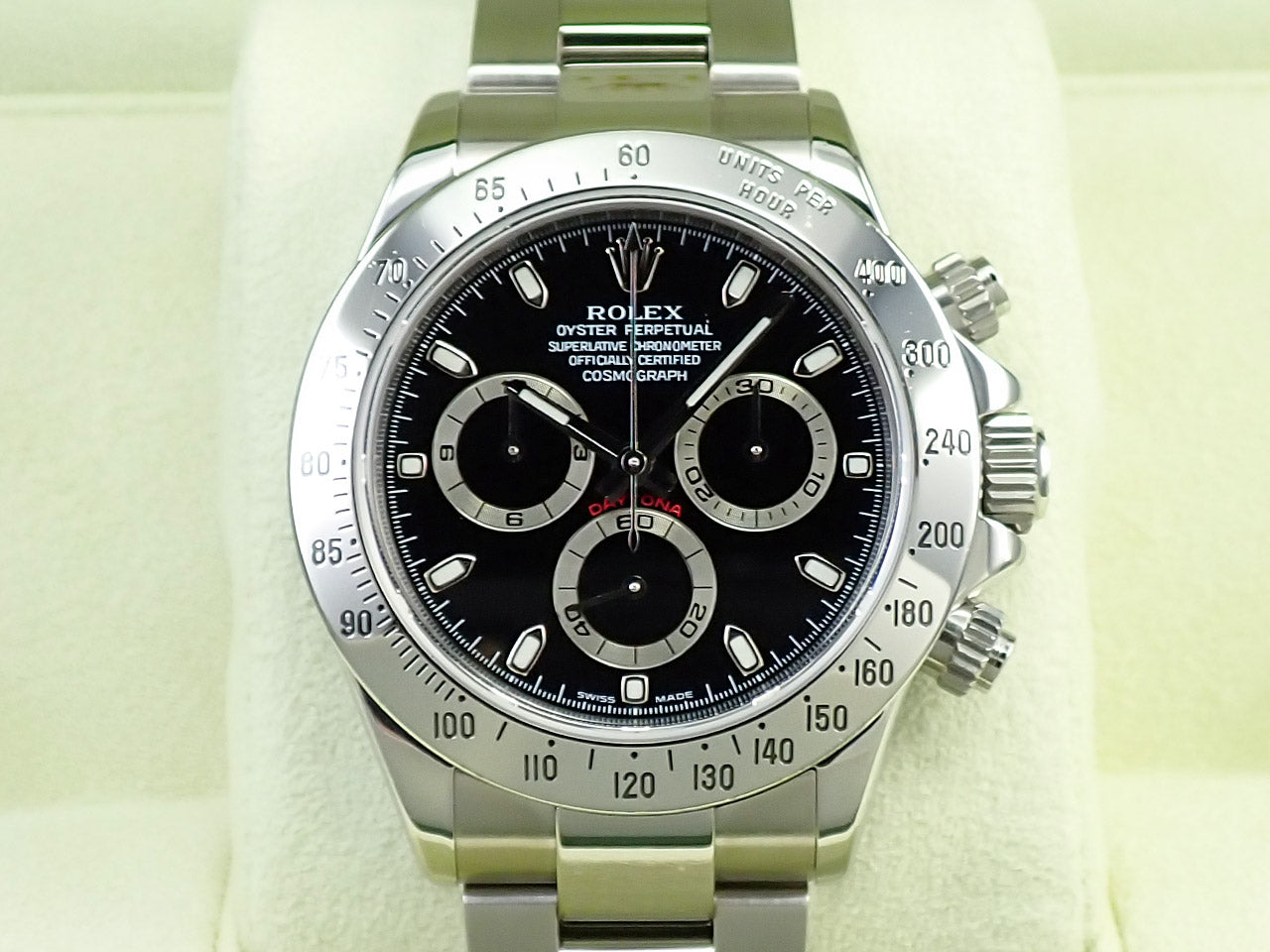 Rolex Daytona Ref.116520 SS Black Dial