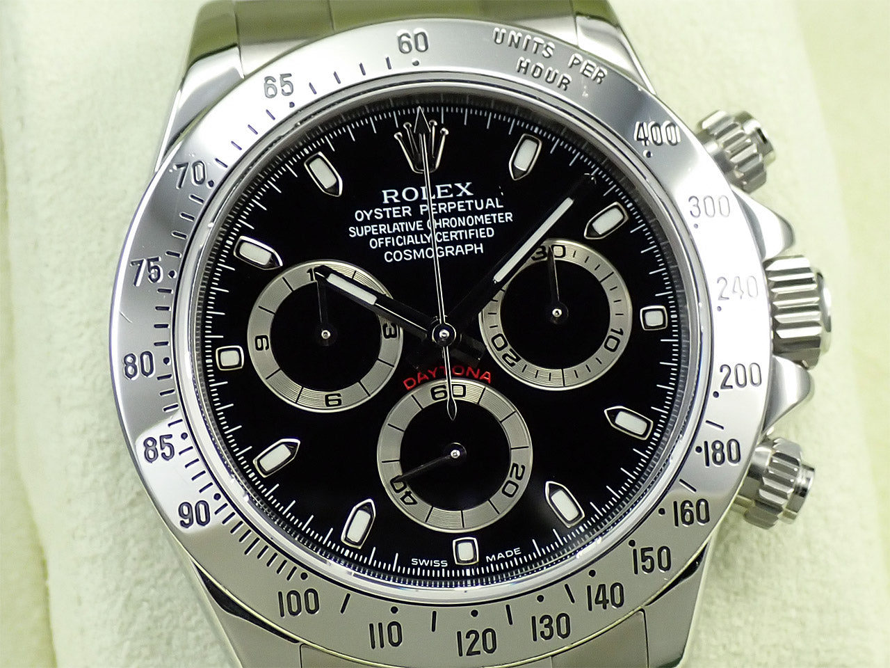 Rolex Daytona Ref.116520 SS Black Dial