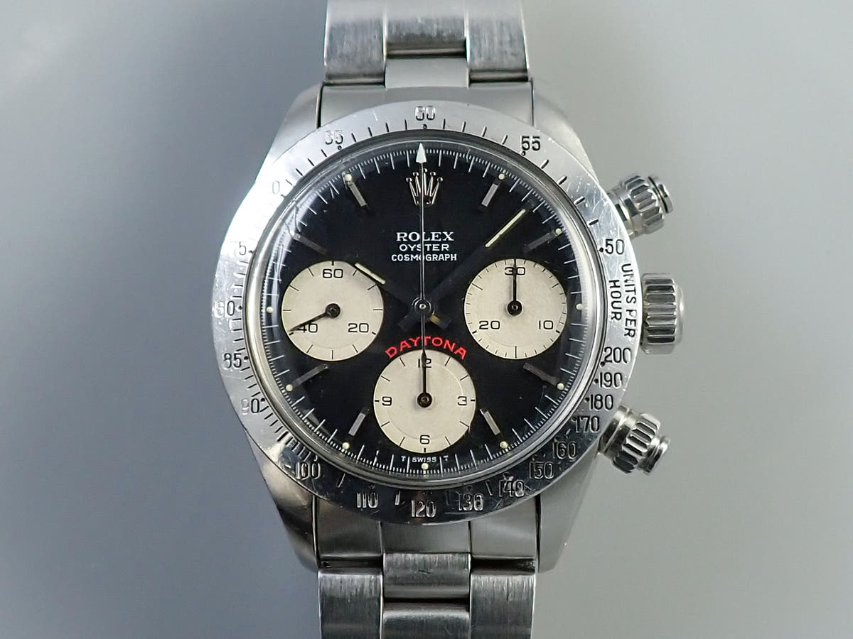 ロレックス デイトナ Ref.6265 ブラック文字盤 中古 J6LKV74V