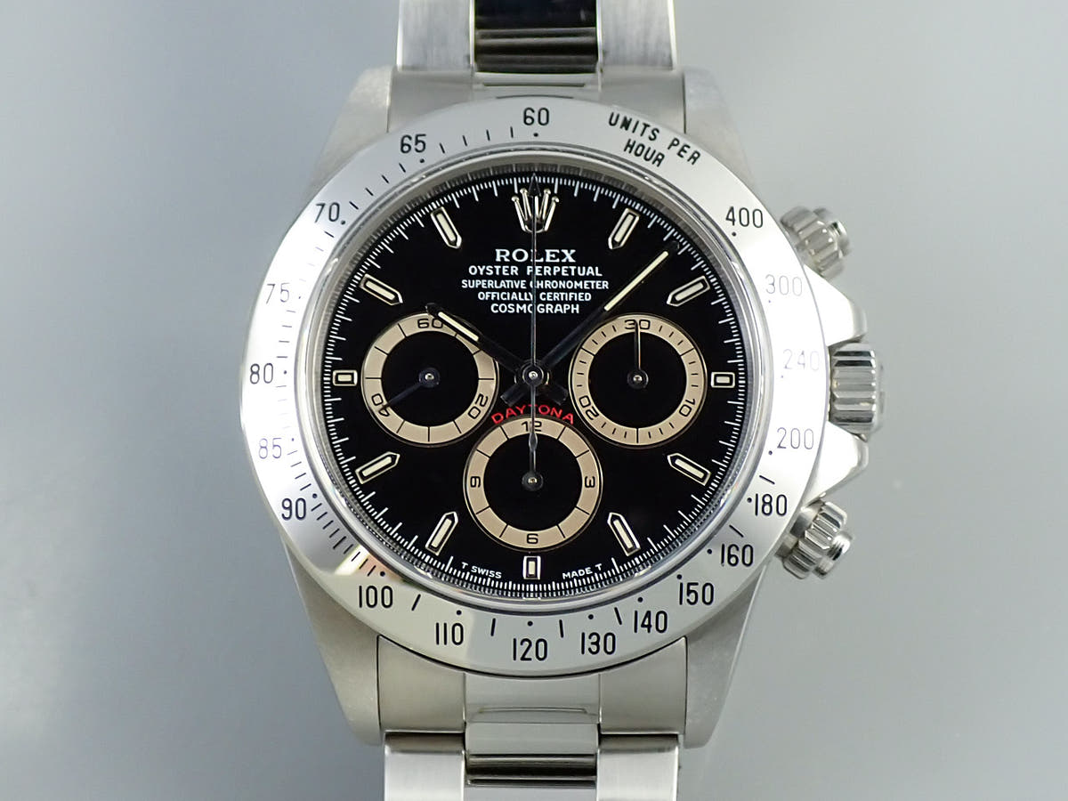 ロレックス デイトナ エルプリメロ Ref.16520 ブラック文字盤 中古 6RSP74KX