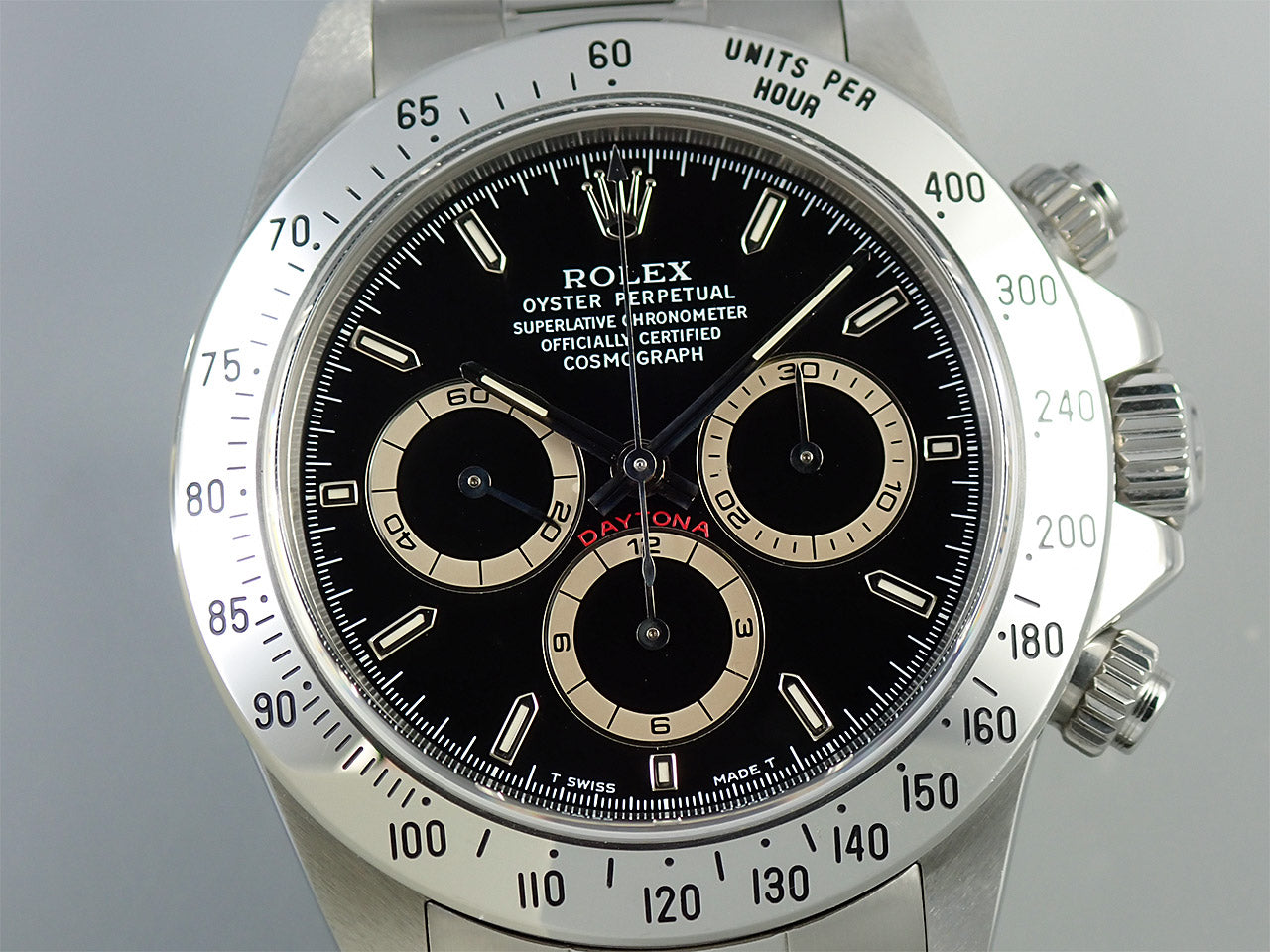 Rolex Daytona El Primero Ref.16520 SS Black Dial