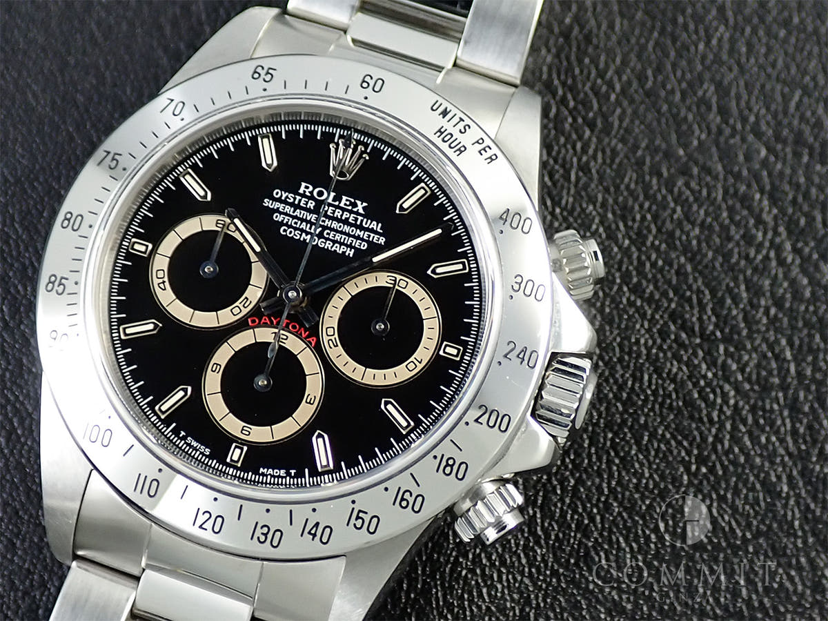 ロレックス デイトナ エルプリメロ Ref.16520 ブラック文字盤 中古 6RSP74KX