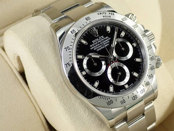 Rolex Daytona Ref. 116520 Stainless Steel Black Dial