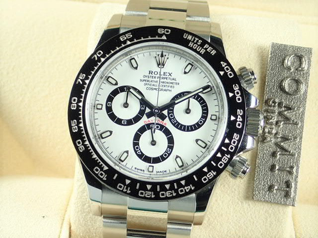 Rolex Daytona White Dial