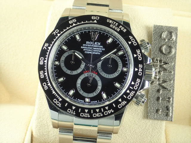 ロレックス デイトナ Ref.116500LN ブラック文字盤 中古 daytona-251