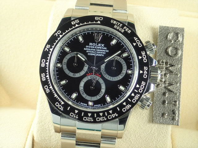 Rolex Daytona Black Dial