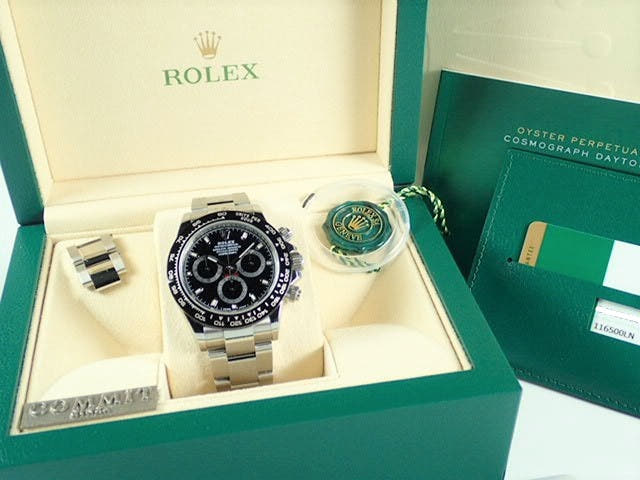 ロレックス デイトナ Ref.116500LN ブラック文字盤 中古 daytona-251