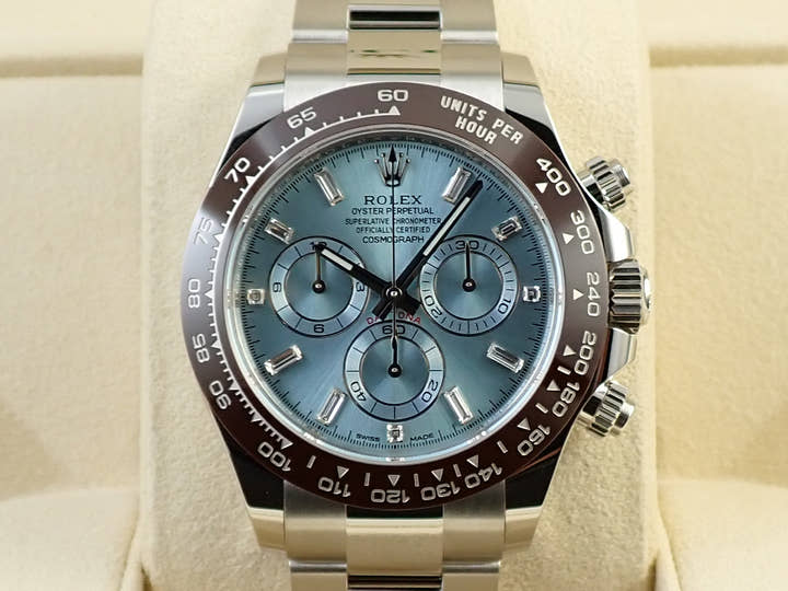 ロレックス デイトナ Ref.116506A プラチナ アイスブルー文字盤