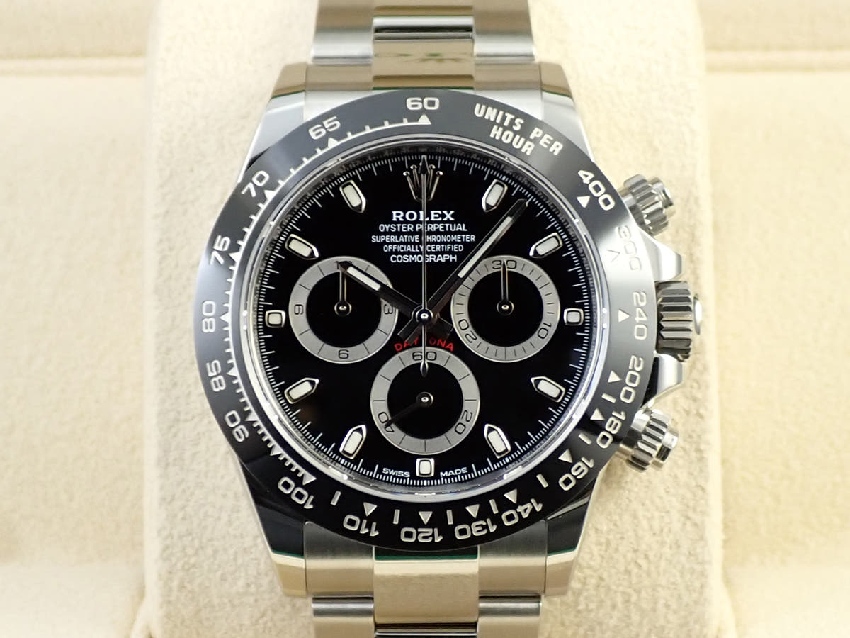 ロレックス デイトナ Ref.116500LN ブラック文字盤 未使用 C6UYYUSZ
