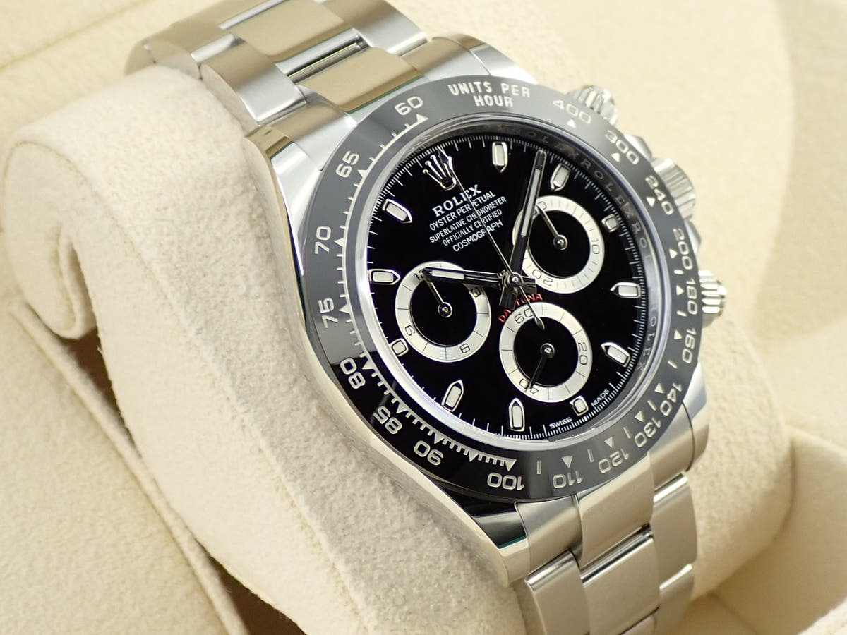 ロレックス デイトナ Ref.116500LN ブラック文字盤 未使用 C6UYYUSZ