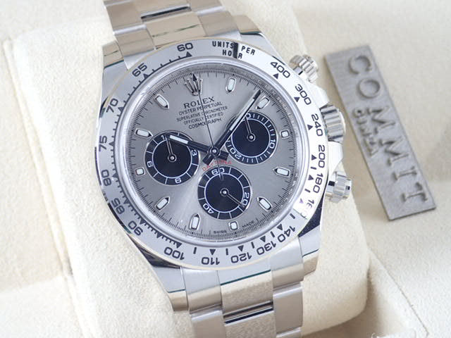 ロレックス デイトナ Ref.116509 スレートグレー文字盤 美品 daytona-252
