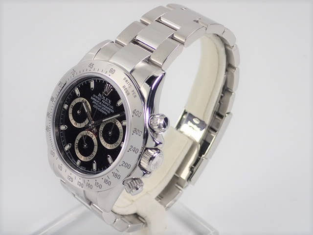 ロレックス デイトナ Ref.116520 ブラック文字盤 中古 daytona-253