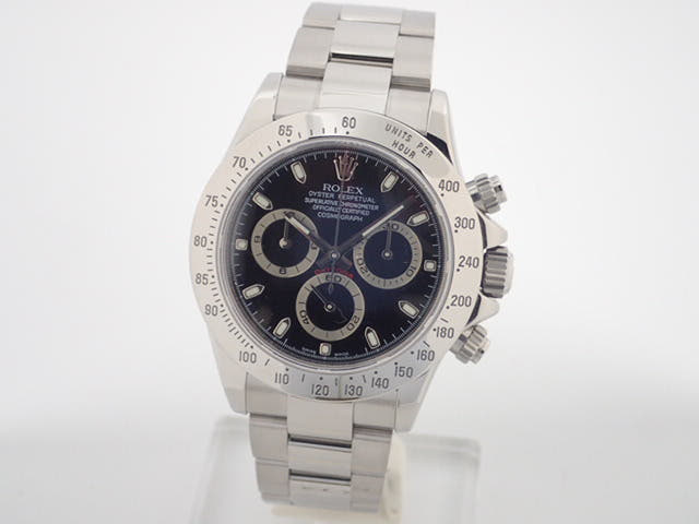 ロレックス デイトナ Ref.116520 ブラック文字盤 中古 daytona-253