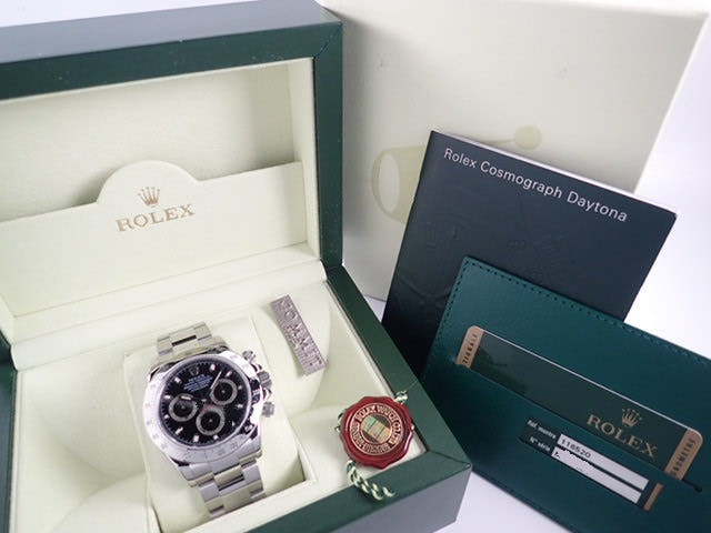 ロレックス デイトナ Ref.116520 ブラック文字盤 中古 daytona-253