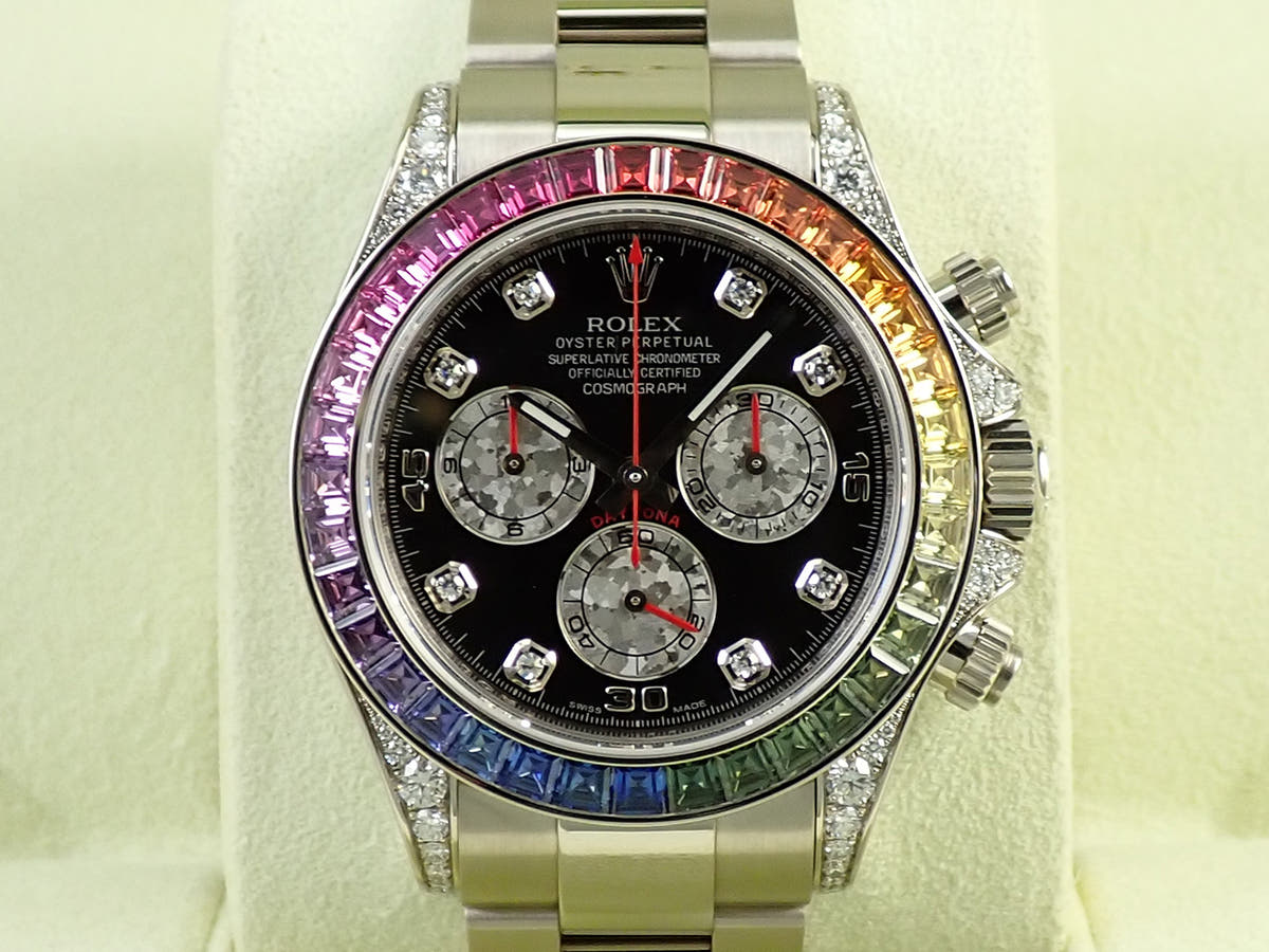 ロレックス デイトナ Ref.116599RBOW ブラック文字盤 美品 SUJS9KTS