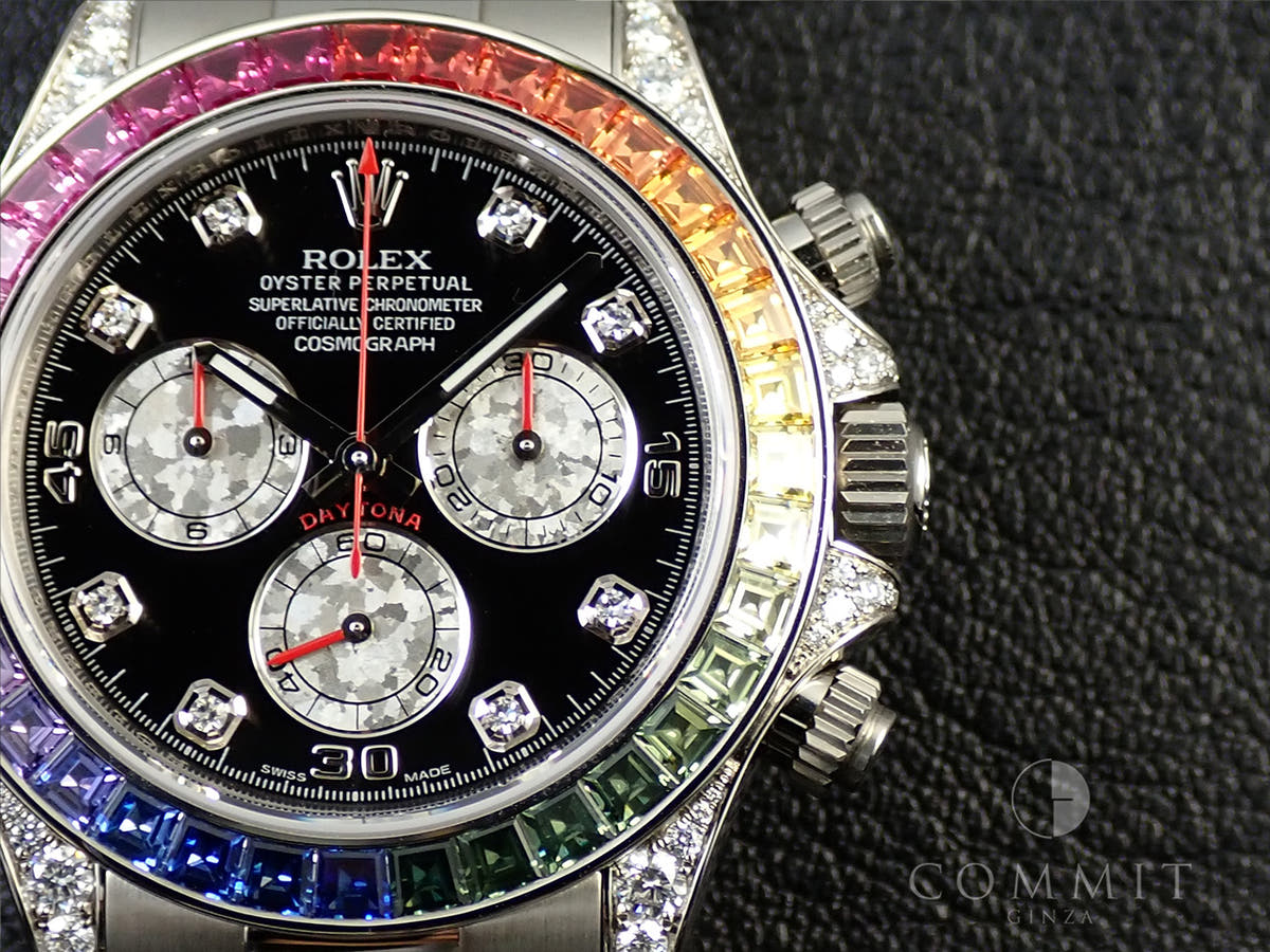 ロレックス デイトナ Ref.116599RBOW ブラック文字盤 美品 SUJS9KTS