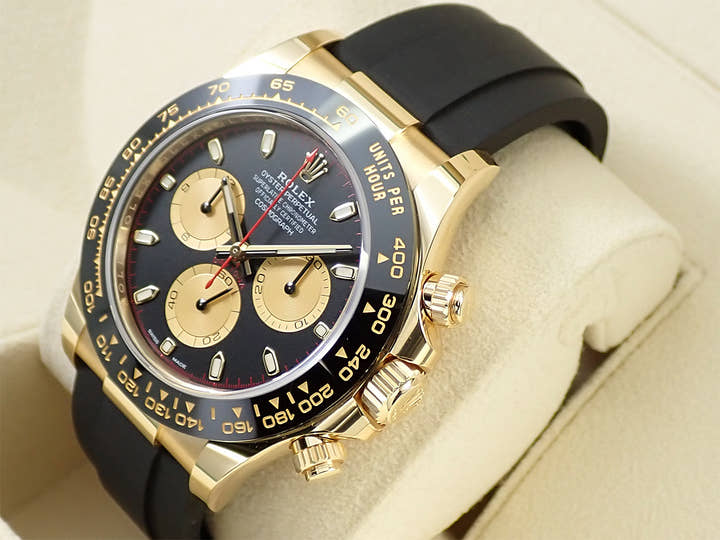 ロレックス デイトナ Ref.116518LN イエローゴールド ブラックxシャンパン文字盤