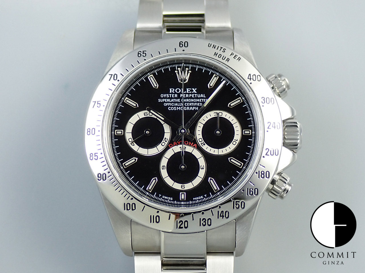 Rolex Daytona El Primero Ref.16520 SS Black Dial