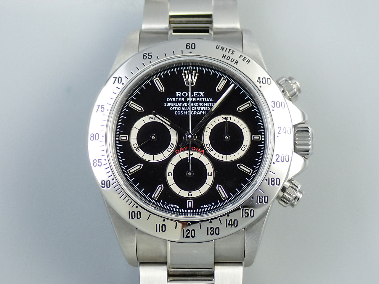 Rolex Daytona El Primero Ref.16520 SS Black Dial