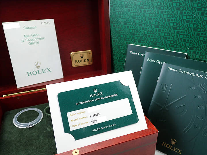 ロレックス デイトナ Ref.116523 ステンレススチール/イエローゴールド ブラック文字盤