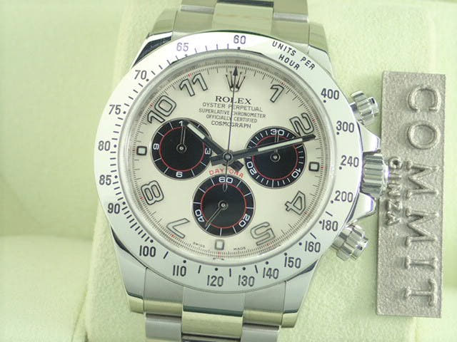 ロレックス デイトナ Ref.116520 ホワイト/ブラック文字盤 中古 daytona-256