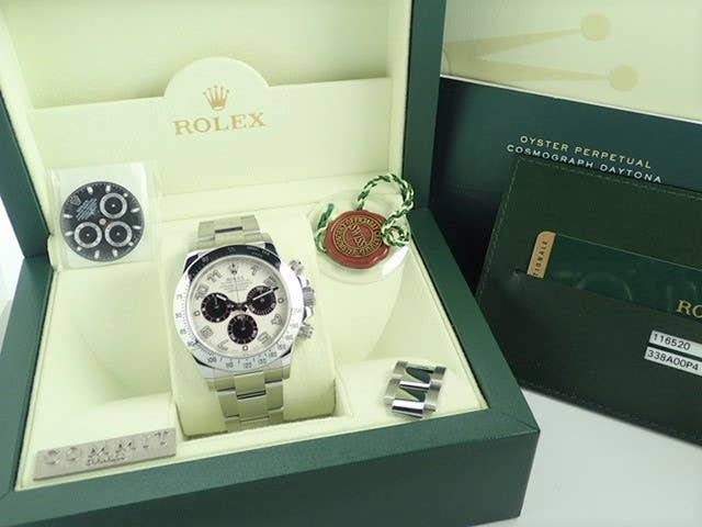 ロレックス デイトナ Ref.116520 ホワイト/ブラック文字盤 中古 daytona-256