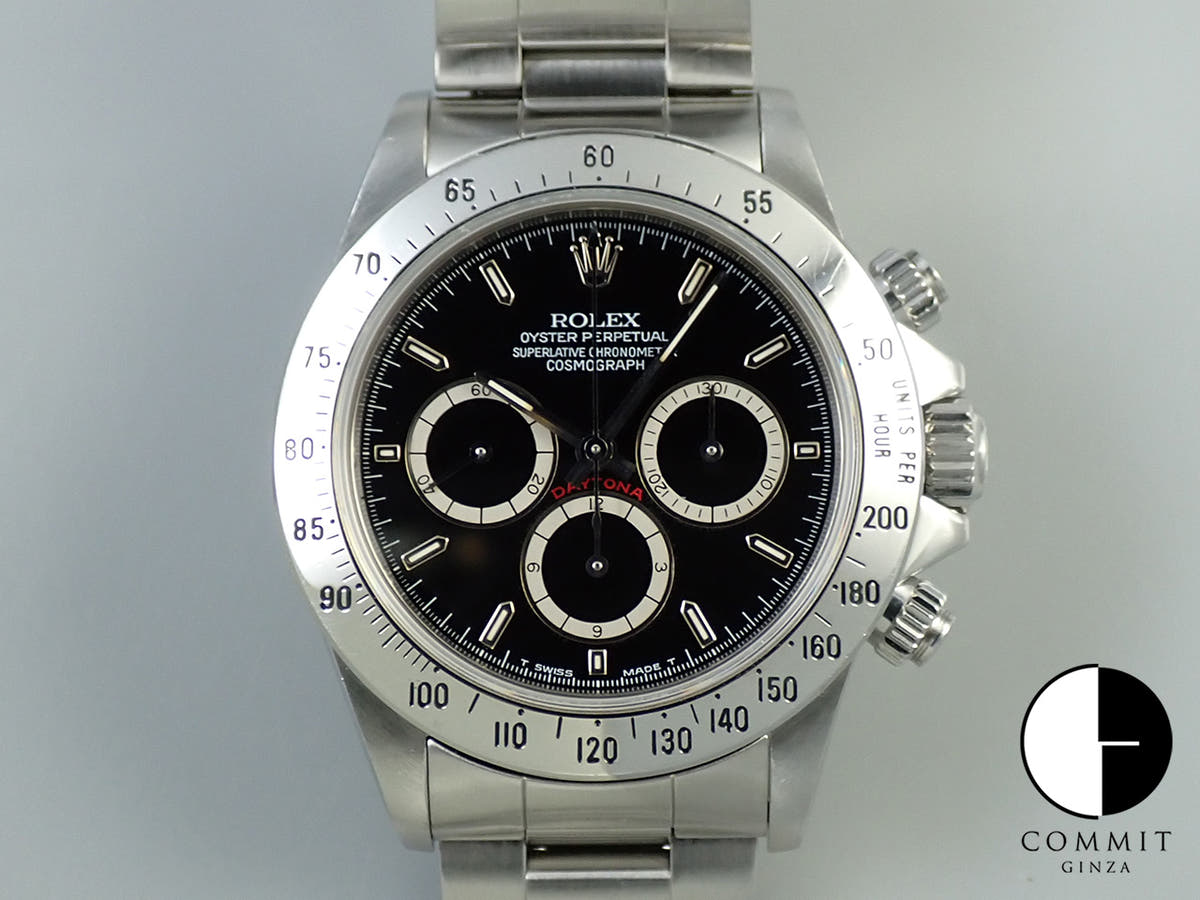 ロレックス デイトナ エルプリメロ Ref.16520 ブラック文字盤 中古 ZFK4YPHA