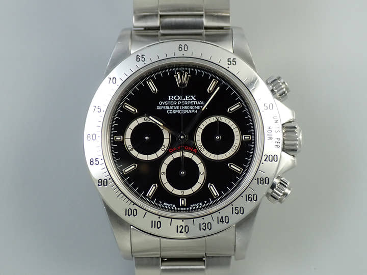 ロレックス デイトナ エルプリメロ Ref.16520 ステンレススチール ブラック文字盤