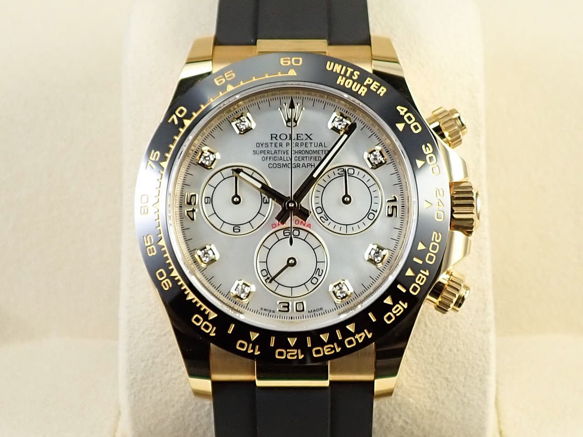 ロレックス デイトナ Ref.116518LNNG ホワイトシェル8Pダイヤ文字盤 美品 ZV4YTKXK