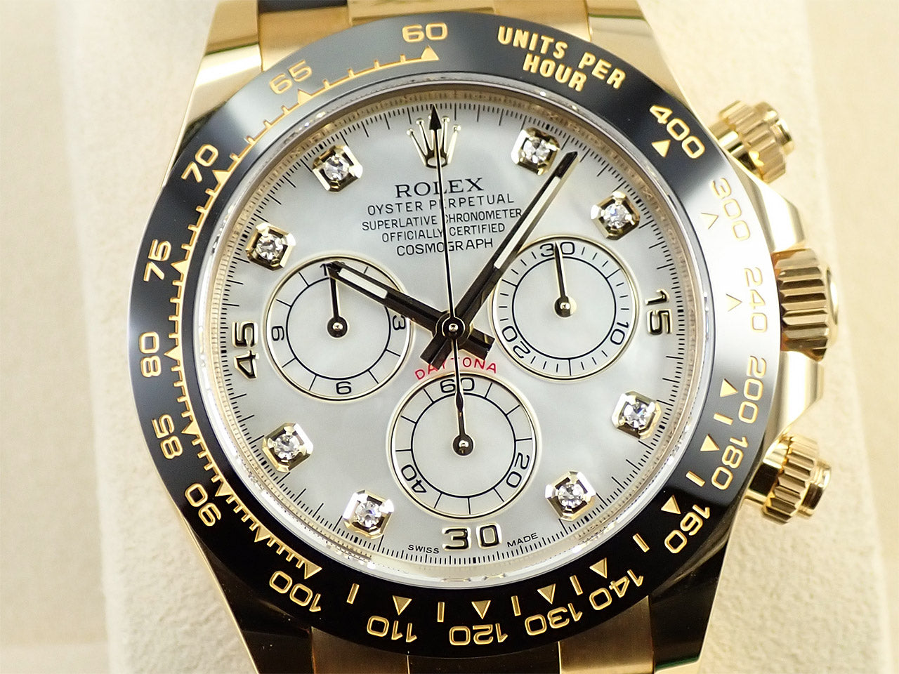 Rolex Daytona 8P Diamond &lt;Warranty, Box, etc.&gt;