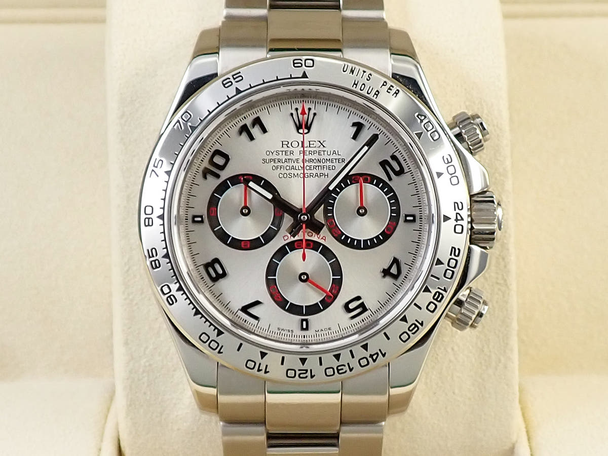 ロレックス デイトナ Ref.116509 シルバー文字盤 中古 W1PCMMXM