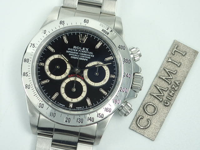 ロレックス デイトナ Ref.16520 ブラック文字盤 中古 daytona-263