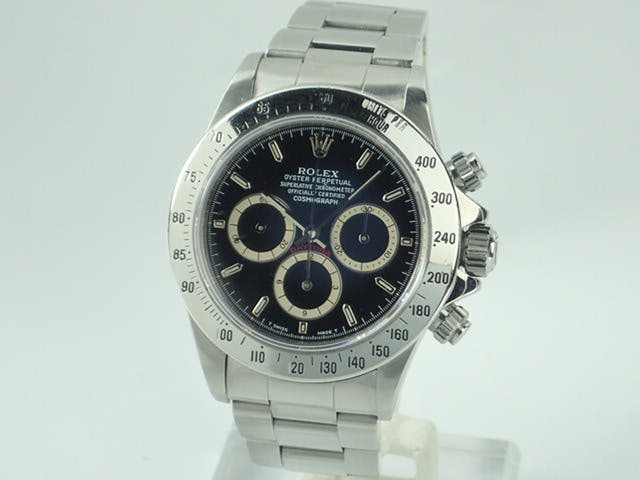 ロレックス デイトナ Ref.16520 ブラック文字盤 中古 daytona-263