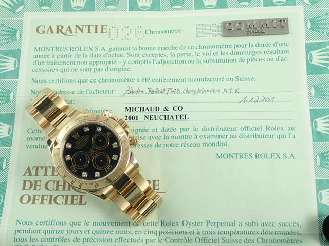 Rolex Daytona Black Dial P Series