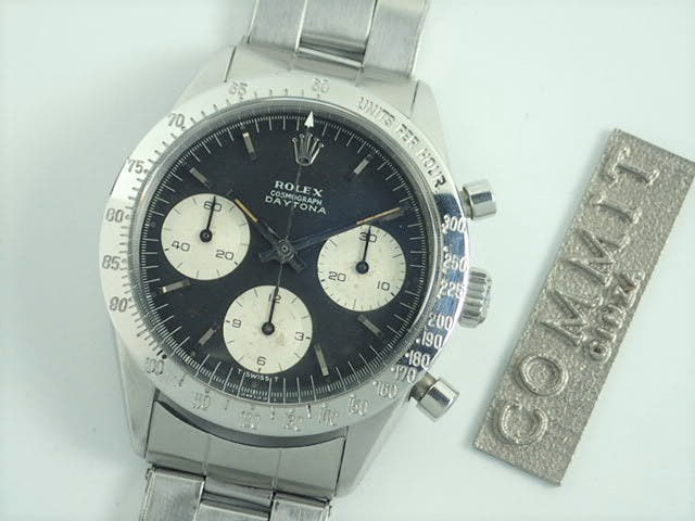 Rolex Daytona Ref.6239 Black Dial Used daytona-265