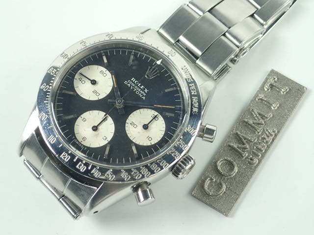 Rolex Daytona Ref.6239 Black Dial Used daytona-265