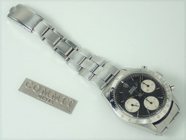 Rolex Daytona Ref.6239 Black Dial Used daytona-265
