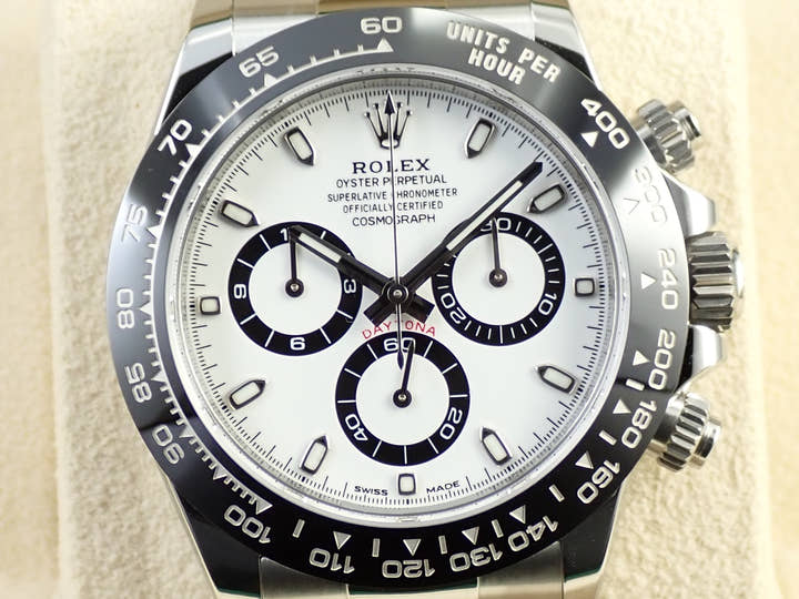 Rolex Daytona Ref. 116500LN Stainless Steel White Dial