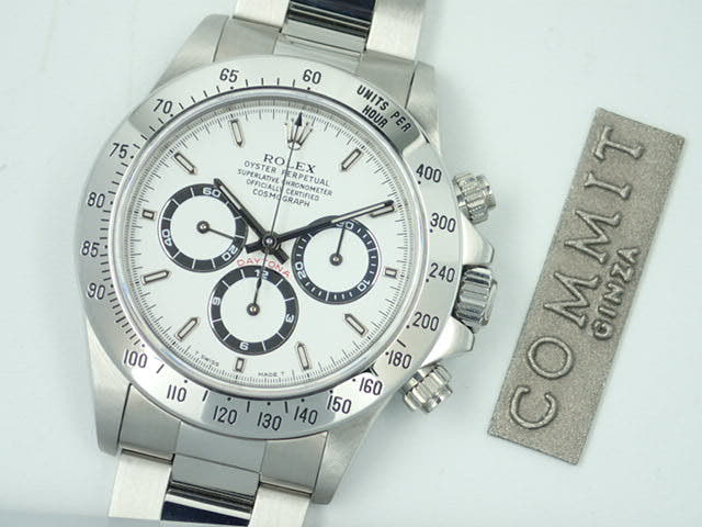 ロレックス デイトナ Ref.16520 ホワイト文字盤 中古 daytona-269