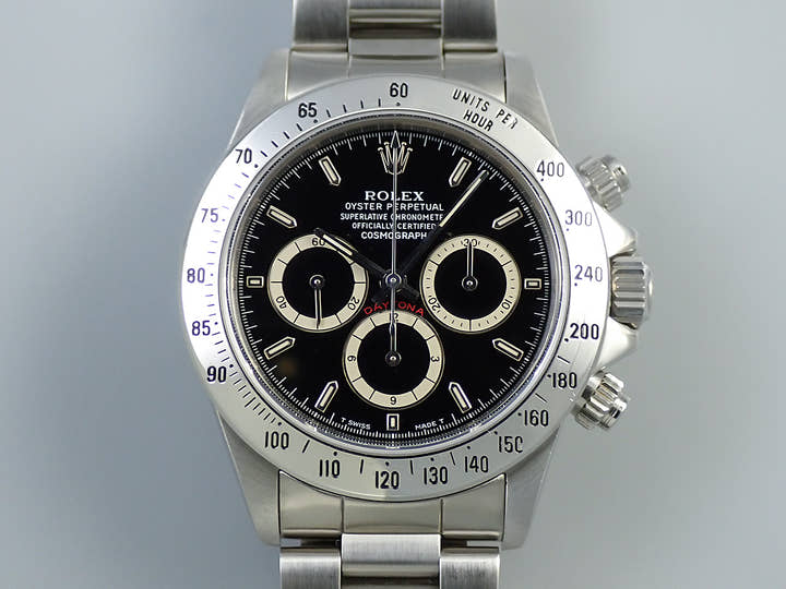 ロレックス デイトナ エルプリメロ Ref.16520 ステンレススチール ブラック文字盤