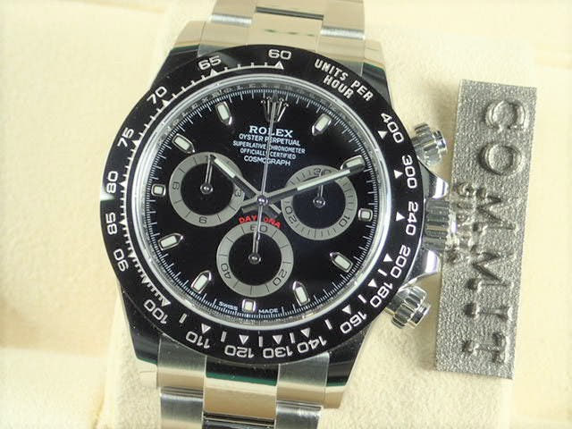 ロレックス デイトナ Ref.116500LN ブラック文字盤 未使用 daytona-271