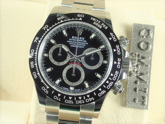 {5th Anniversary Special Price} 1/19 Rolex Daytona Black Dial [Unused]