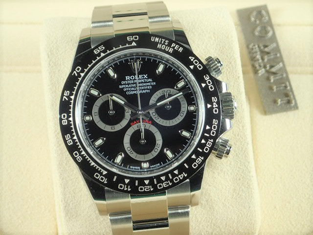 {5th Anniversary Special Price} 1/19 Rolex Daytona Black Dial [Unused]