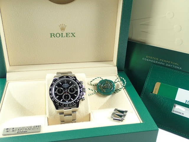 ロレックス デイトナ Ref.116500LN ブラック文字盤 未使用 daytona-271